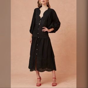 Keepsake Without Me Midi Dress